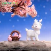 Cute pink deer figurines with micro-landscape creativity, DIY garden decorations and accessories, and small table ornaments for cars Application Scenario